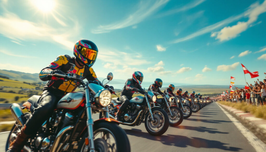 découvrez le retour tant attendu des courses du moto-club du tenu dans le magnifique pays de retz. rejoignez-nous pour une journée pleine d'action et de passion motocycliste, où pilotes et spectateurs se rassemblent pour célébrer cette tradition locale.