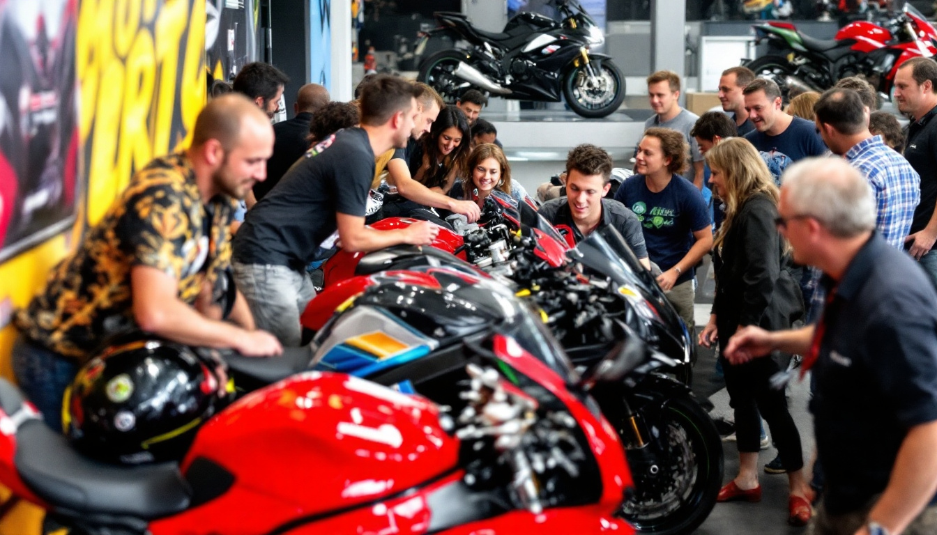 découvrez le salon de la moto de narbonne, une célébration exceptionnelle pour sa vingtième édition ! rejoignez-nous pour un week-end éclatant au parc des expositions, avec des expositions de motos, des animations et des rencontres avec des passionnés. ne manquez pas cet événement incontournable du monde de la moto !