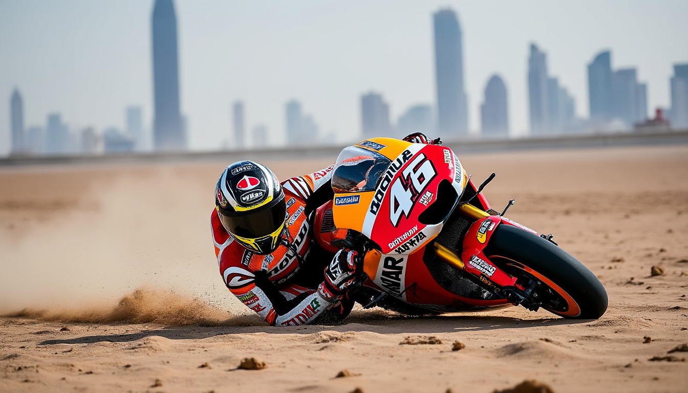 découvrez l'impact de la blessure du champion en titre de motogp, qui sera absent des pistes pendant environ trois mois. analyse des conséquences pour la saison et les favorites qui pourraient en bénéficier.