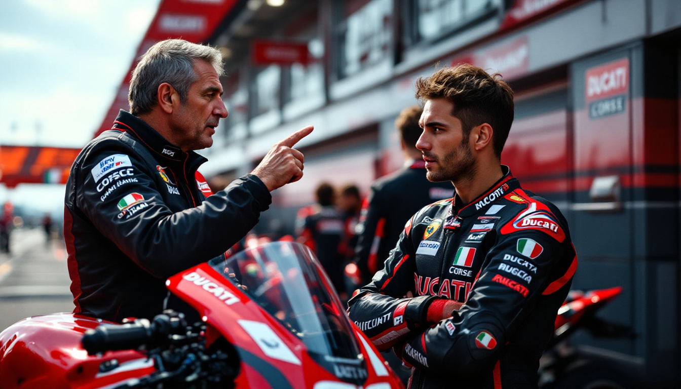 MotoGP : Davide Tardozzi souligne que Pecco Bagnaia ne souhaite pas ...