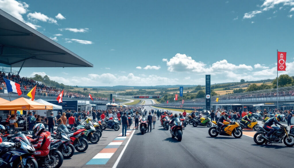 vivez un week-end inoubliable à nogaro pour les coupes de france promosport ! assistez à des courses palpitantes, vibrez au rythme des moteurs et partagez votre passion pour la moto avec d'autres amateurs. ne manquez pas cet événement incontournable du sport motocycliste !