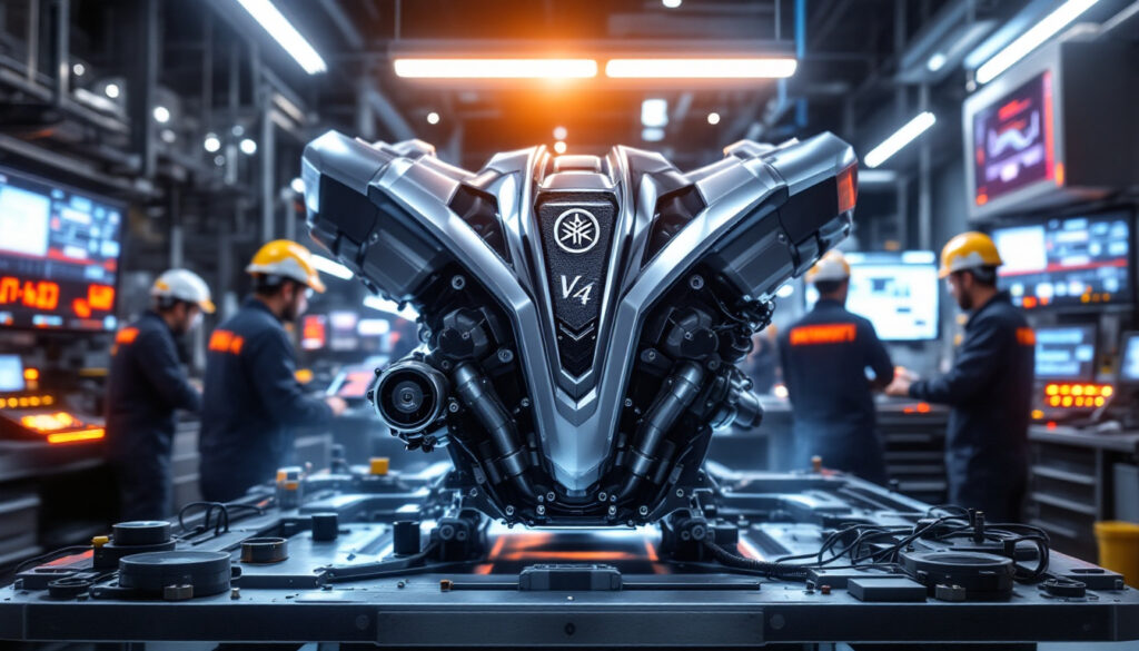 découvrez les essais du dernier moteur v4 innovant de yamaha, qui promet de révolutionner l'industrie avec sa puissance et son efficacité. plongez dans les performances exceptionnelles et les avancées technologiques qui définissent cette nouvelle étape pour la marque.