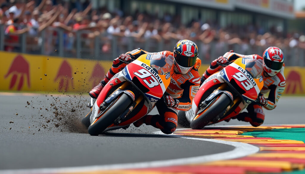 découvrez comment alex marquez a saisi l'opportunité offerte par la chute de son frère marc pour décrocher sa première victoire en moto gp. analyse des stratégies et des moments clés qui ont permis à ce jeune pilote de briller sur la scène mondiale.
