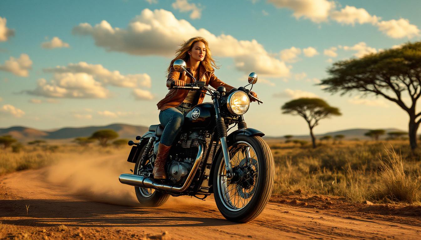découvrez l'incroyable aventure de doris, 82 ans, qui s'élance sans permis moto vers l'afrique sur sa 125 cc, avec un départ mémorable de montpellier. suivez son parcours audacieux et inspirant à travers ce voyage hors du commun !