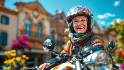 découvrez le récit inspirant de doris, 82 ans, qui réalise son rêve d'aventure en afrique au guidon d'une moto 125 cc. suivez son départ inoubliable de montpellier et plongez dans son récit d'audace et de détermination malgré l'absence de permis moto. une histoire de passion et de découvertes qui ne manquera pas de vous émouvoir.