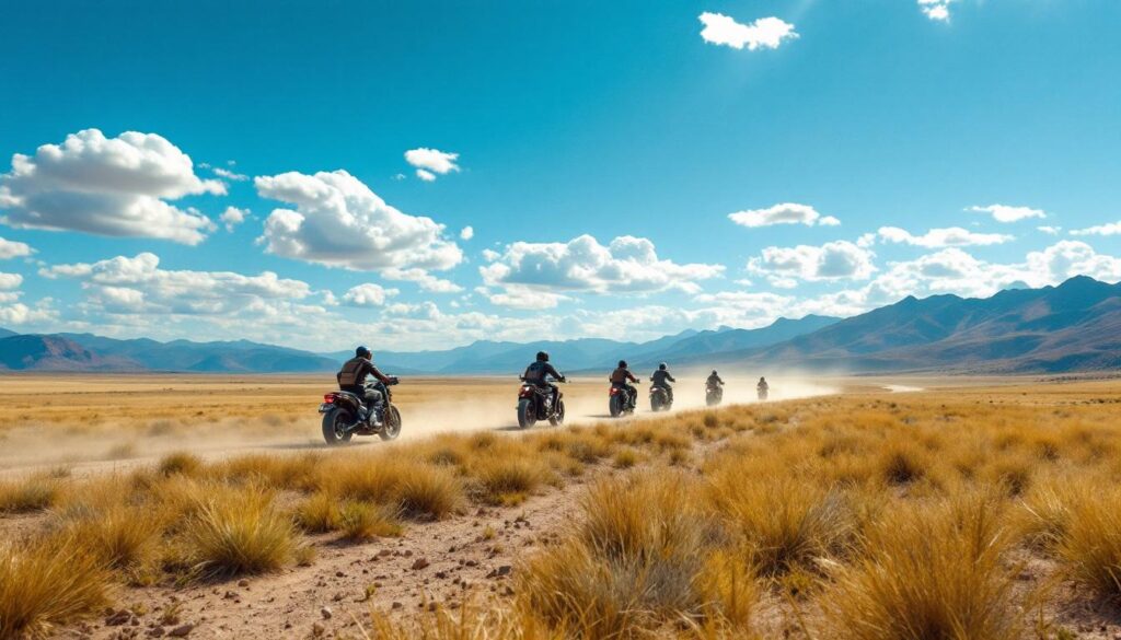 découvrez 'la pampa', un voyage cinématographique immersif qui vous plonge au cœur de la passion pour les motos. explorez des paysages époustouflants et vivez des aventures palpitantes à travers des récits authentiques de motards en quête de liberté.