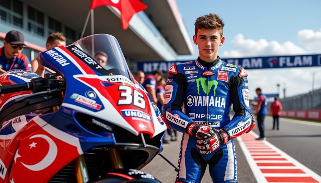 découvrez la montée fulgurante de la légende du superbike, toprak razgatlıoğlu, qui fera ses débuts tant attendus en motogp en 2026 avec l'équipe pramac yamaha. suivez son parcours exceptionnel et les défis qu'il relèvera sur les circuits.