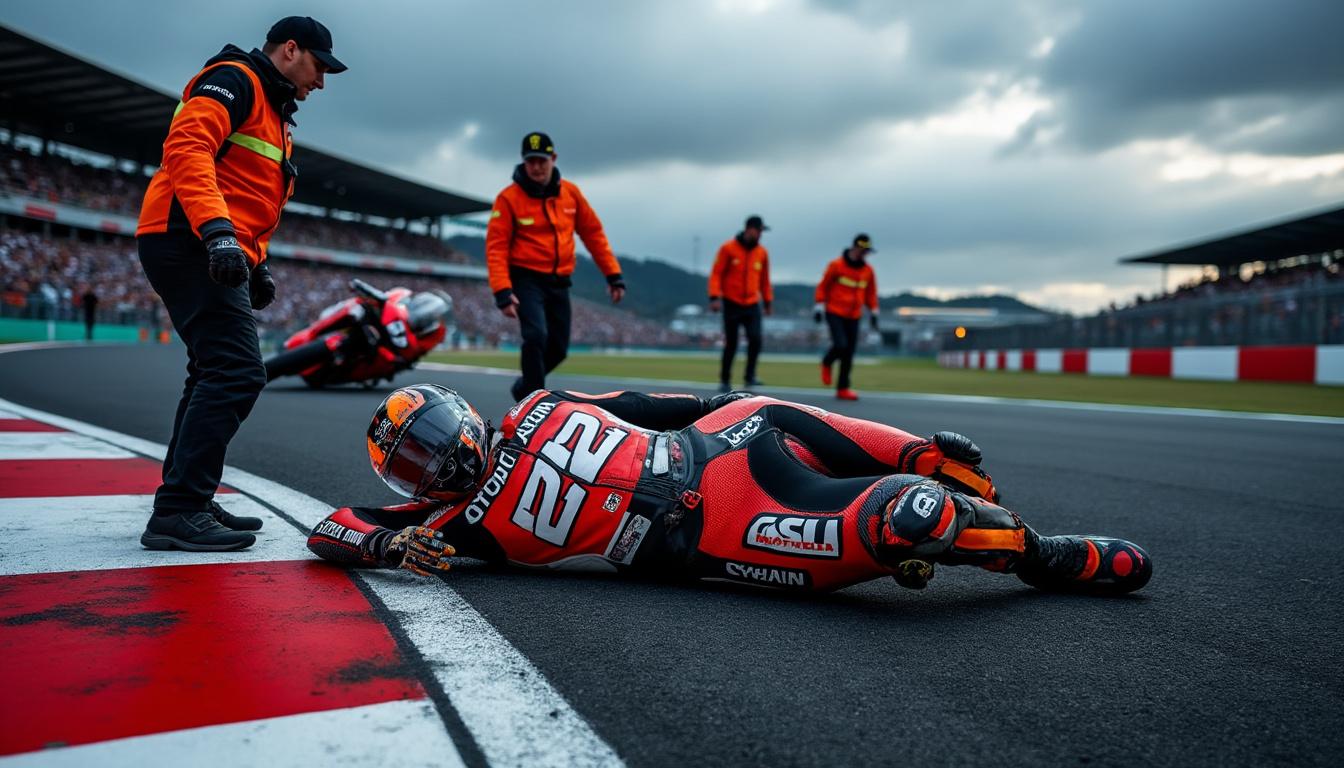 découvrez comment nakagami remplace marini, blessé, chez honda pour le motogp d'italie. un changement stratégique qui pourrait influencer les performances de l'équipe lors de cette course importante.