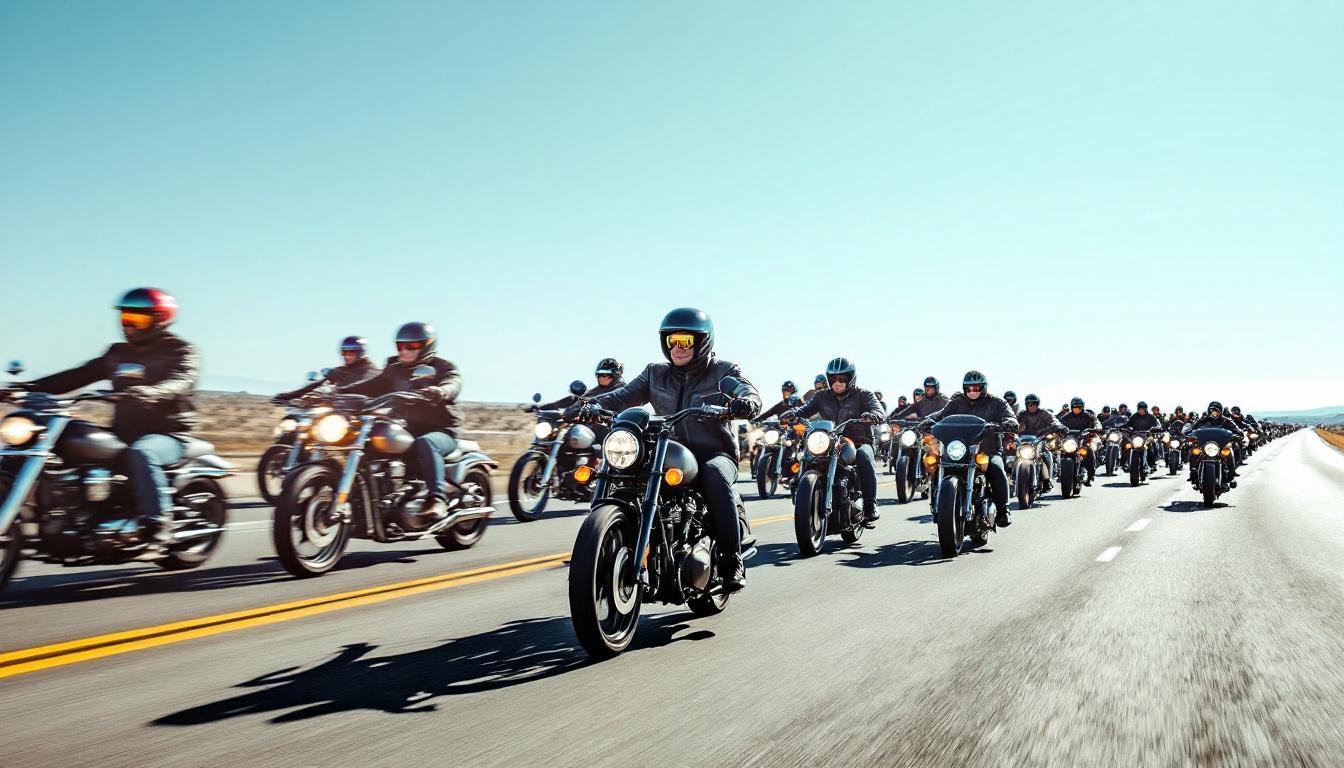 découvrez la formidable caravane de 1000 motos des motards au grand cœur parcourant les magnifiques routes de la mayenne. un événement festif et solidaire qui rassemble passionnés de moto et amoureux de la nature.