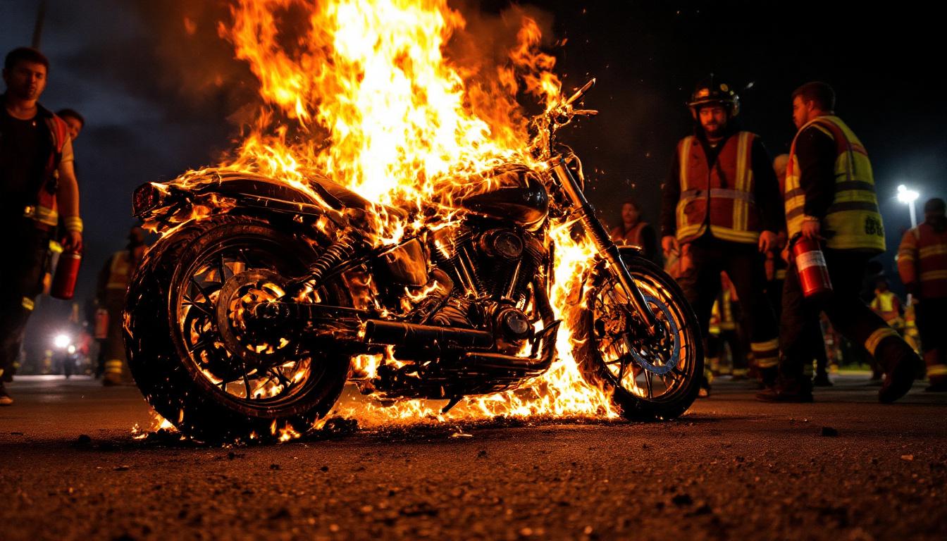 découvrez les détails d'un incident surprenant sur l'avenue de grammont à tours, où une moto s'est enflammée, provoquant un bruit d'explosion retentissant. restez informés des dernières nouvelles et des réactions face à cet événement inattendu.