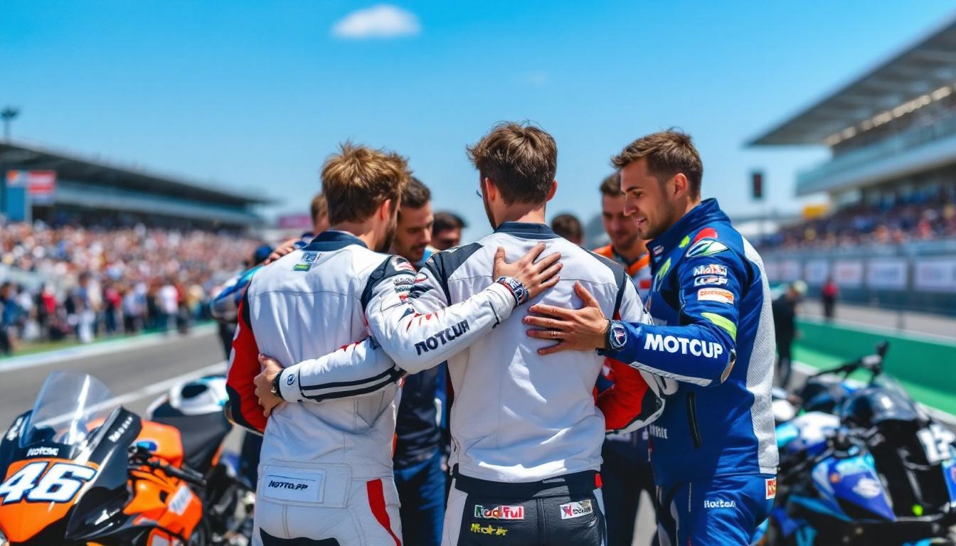 découvrez l'incroyable scène du motogp aux pays-bas, où une moto en flammes a déclenché un drapeau rouge, captivant le public par son intensité et son imprévu. revivez cet événement spectaculaire qui a marqué les esprits et enflammera les passionnés de moto.