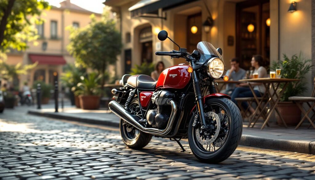 plongez dans l'univers captivant de la moto guzzi v7 sport, où le charme néo-rétro se mêle à la performance moderne. cette moto emblématique allie design classique et technologie actuelle pour offrir une expérience de conduite inoubliable. découvrez son style unique et sa puissance raffinée qui séduiront les amateurs de belles mécaniques.