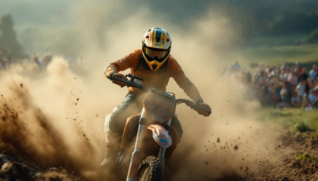 découvrez le drame survenu près de caen, où un jeune pilote de motocross a été victime d'une poussière aveuglante lors d'une course. suivez cette tragédie qui soulève des questions sur la sécurité dans le sport.