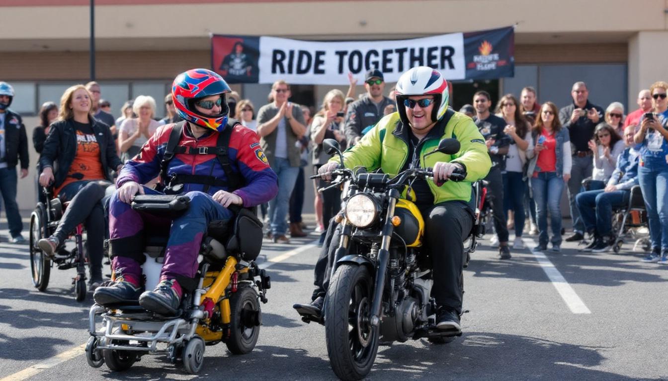 découvrez comment la passion de la moto rencontre le défi du handicap, à travers des histoires inspirantes et des initiatives qui transforment des vies. plongez dans un univers où l'adrénaline et la résilience se conjuguent pour créer des liens forts et inspirer le changement.