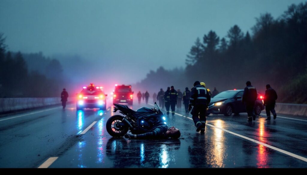 découvrez les détails d'un accident tragique survenu entre une moto et une voiture, impliquant cinq personnes, dont un jeune victime gravement blessé. une analyse des circonstances et des conséquences de cet événement choquant.