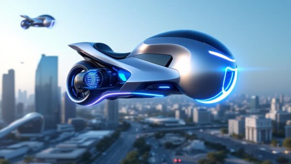 plongez dans l'avenir de la mobilité avec l'airbike, la première moto volante innovante qui réinvente le transport aérien. sans hélices ni ailes, cette merveille technologique allie performance et design futuriste pour une expérience de vol unique. découvrez dès maintenant les fonctionnalités révolutionnaires de l'airbike et préparez-vous à prendre votre envol!