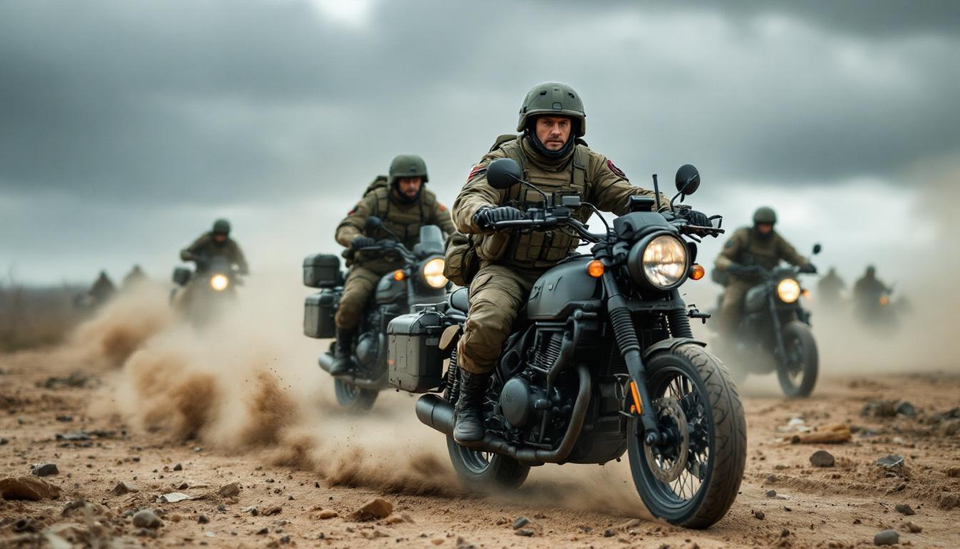 découvrez comment les motos en ukraine se transforment en une nouvelle forme de cavalerie légère sur les champs de bataille, alliant rapidité et agilité dans un contexte militaire en pleine évolution.