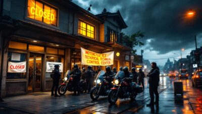 découvrez les raisons derrière la fermeture d'un centre de contrôle technique moto, résultat d'un boycott. cet article vous informe sur les implications de cette décision pour les motards et la sécurité routière.