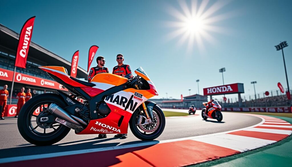 marini prolonge son partenariat avec honda pour la saison motogp 2026, consolidant ainsi son engagement et ses ambitions sur la grille de départ. découvrez les détails de cette collaboration prometteuse et ce que cela signifie pour l'avenir de l'équipe et du pilote.