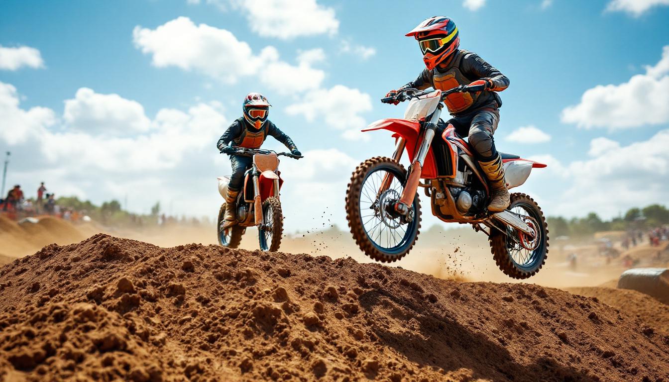 découvrez l'incroyable passion de mathis et nathan, deux jeunes motards du masterkids de commercy. suivez leurs aventures palpitantes et leur amour inébranlable pour la moto, qui les pousse à repousser leurs limites à chaque virage.