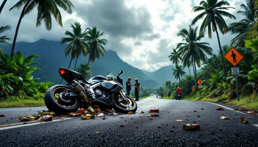 un tragique accident de moto à taravao soulève des inquiétudes alors que le ministre évoque des conditions jugées 'pas idéales'. la fédération des sports de moto met en garde contre les risques associés à cette discipline. découvrez les faits et les enjeux de cette situation alarmante.