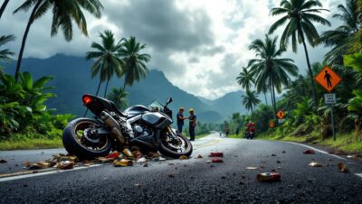 un tragique accident de moto à taravao soulève des inquiétudes alors que le ministre évoque des conditions jugées 'pas idéales'. la fédération des sports de moto met en garde contre les risques associés à cette discipline. découvrez les faits et les enjeux de cette situation alarmante.
