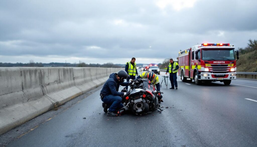 un accident sur le périphérique de caen implique un motard blessé, entraînant d'importantes perturbations de circulation. restez informé des conditions actuelles et des itinéraires alternatifs pour éviter les bouchons.