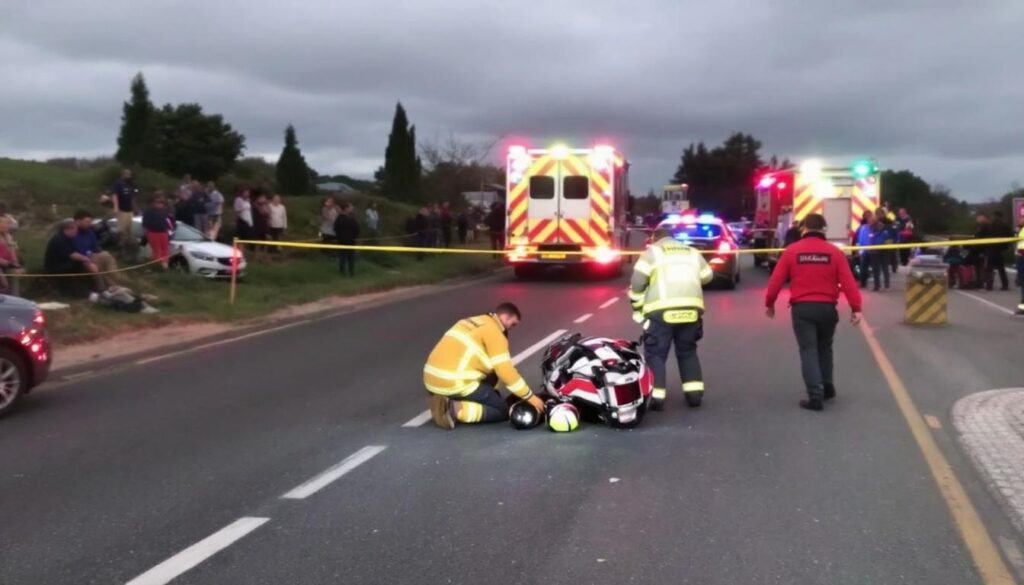 un motard a été gravement blessé dans un accident survenu aux sables-d’olonne. découvrez les circonstances de cet incident tragique et ses conséquences sur la sécurité routière.