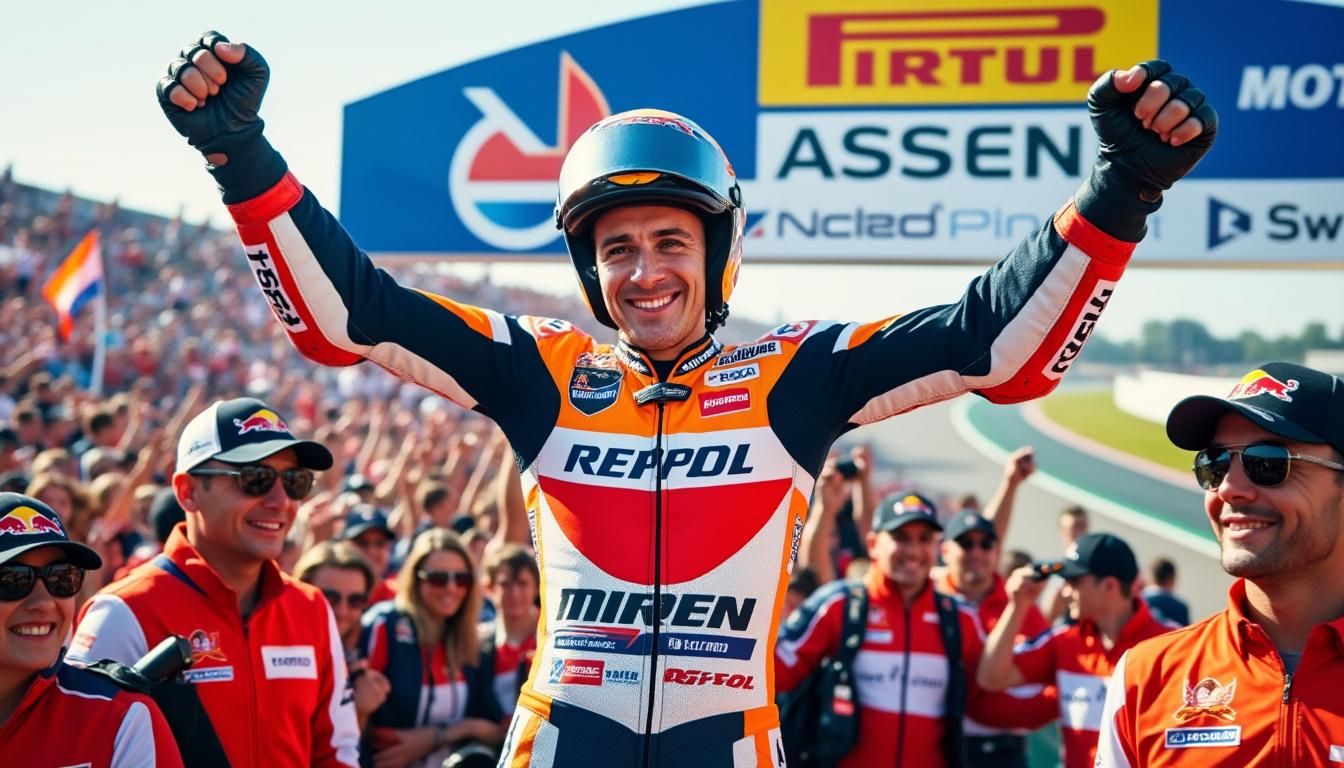 découvrez comment marc marquez a su surmonter ses rivaux au grand prix des pays-bas, en mettant en avant son talent et ses stratégies, malgré les limitations de sa moto moins rapide. un récit captivant sur la détermination et la maîtrise du pilote.