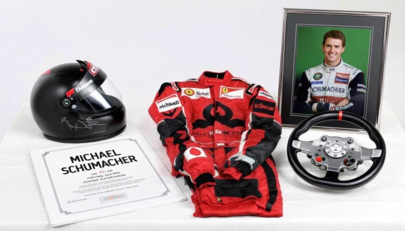 découvrez la mythique moto de michael schumacher mise en vente ! un rare bijou pour les passionnés de sports mécaniques et de l'univers du champion. ne manquez pas cette opportunité unique d'acquérir un morceau de légende.
