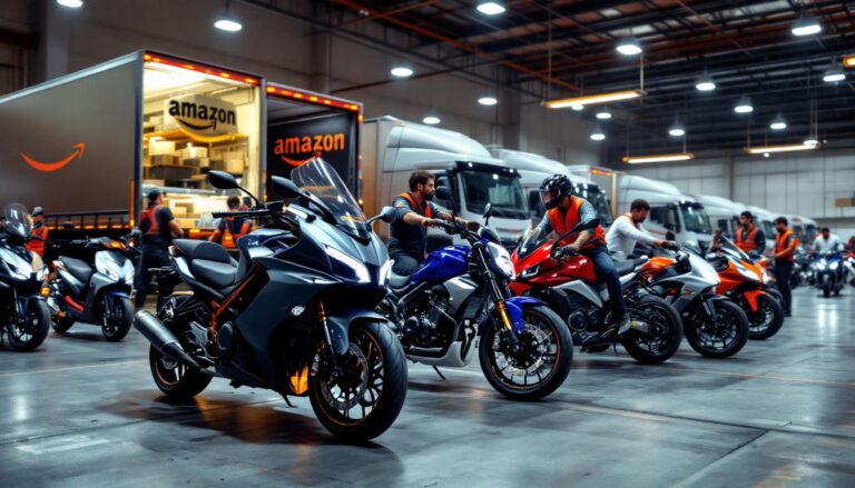 Les motos débarquent sur Amazon : une révolution à deux roues