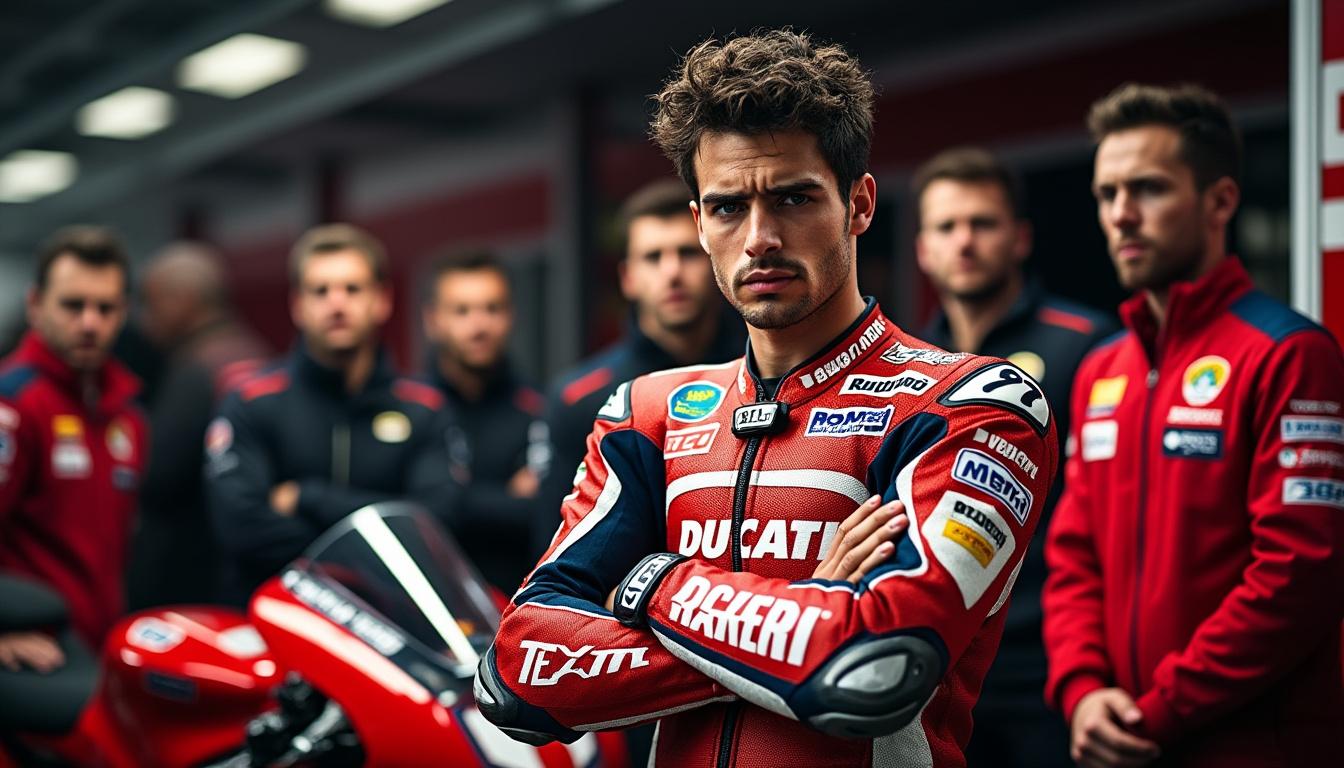 bagnaia s'impatiente et presse ducati pour des explications