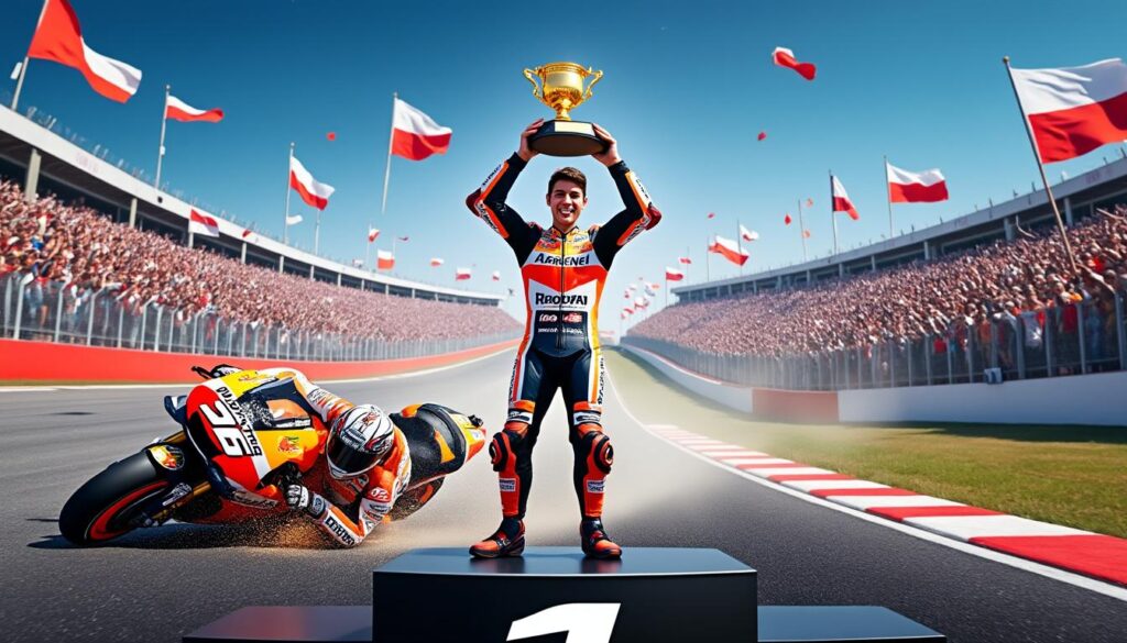 revivez les moments forts du grand prix de république tchèque de motogp où marc marquez s'impose une fois de plus, tandis qu'alex se retrouve au sol. un week-end de course haletant marqué par des rebondissements et des performances de haut niveau !