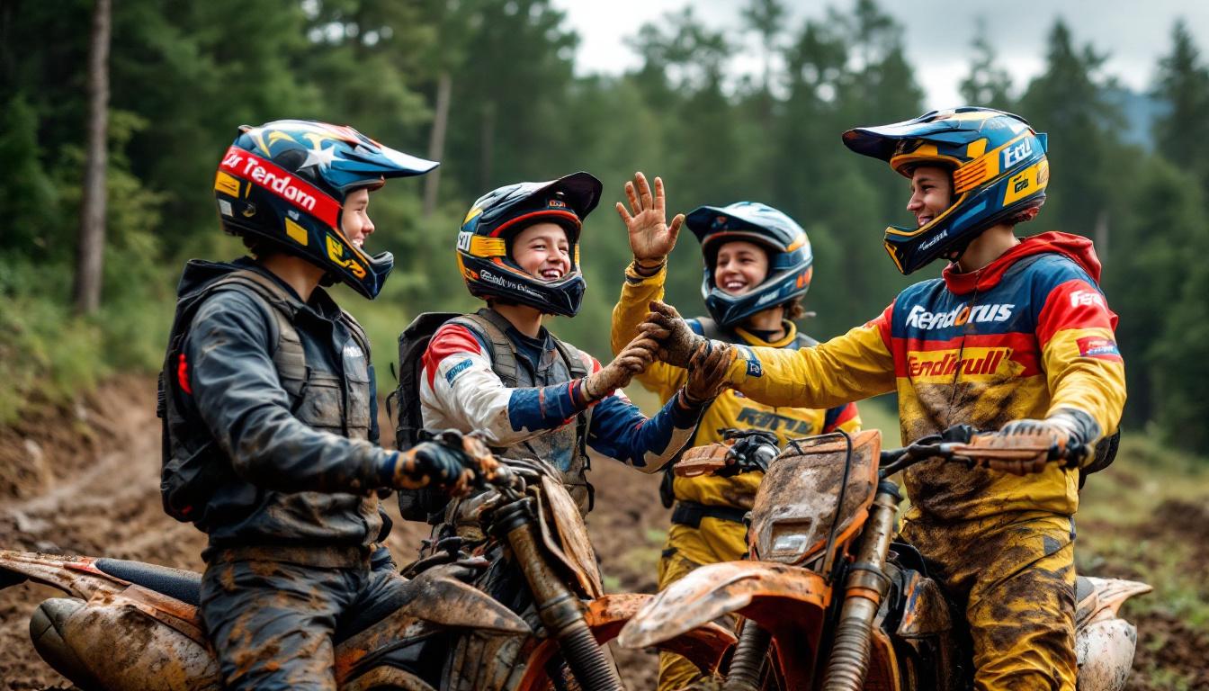 le club des orchidées organise son tout premier enduro pour enfants ce week-end. venez découvrir une course conviviale dédiée aux jeunes pilotes, accessible à tous les niveaux !