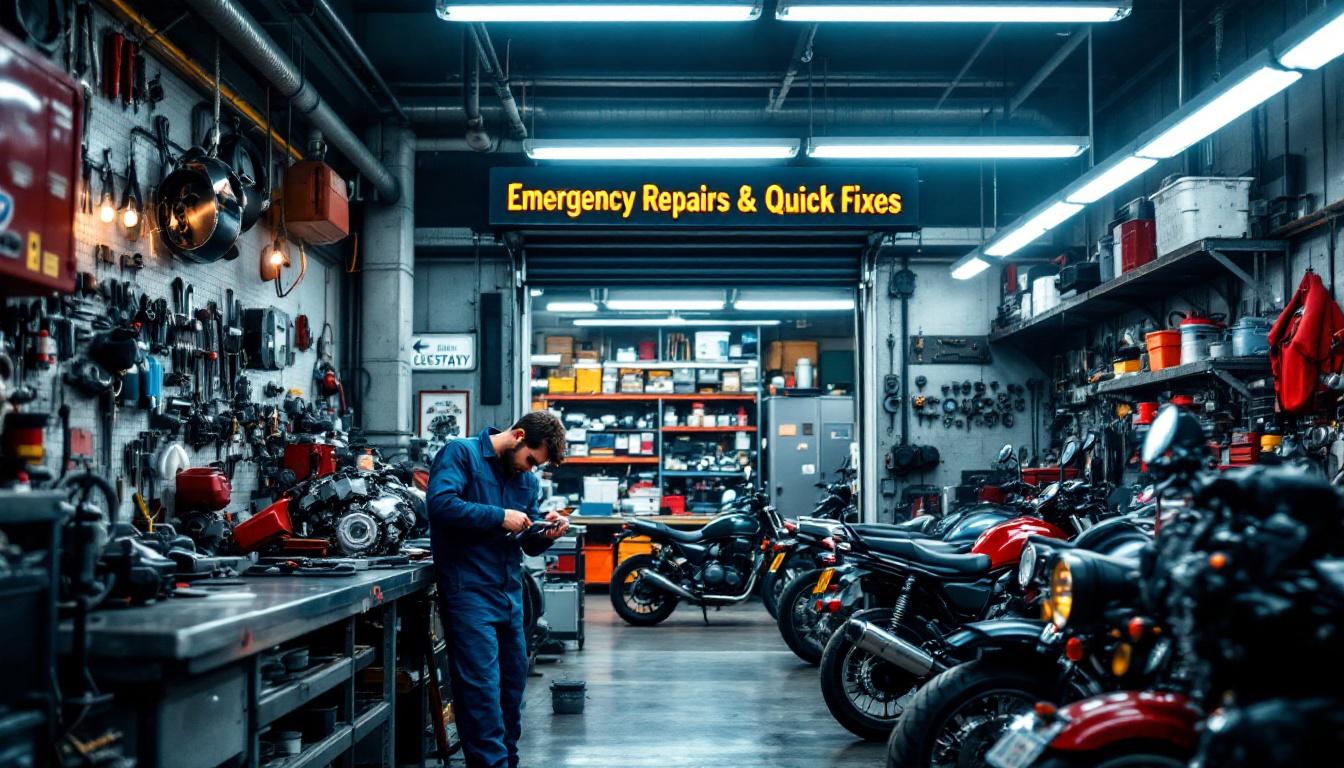 découvrez comment le dernier garage moto de la ville se modernise grâce à l'ouverture d'un atelier relais flambant neuf, offrant des services innovants et adaptés aux besoins des passionnés de moto.