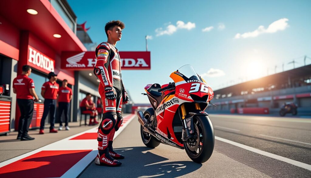 découvrez comment le pilote moreira se prépare à rejoindre honda avant ses premiers tours de roue en motogp dès 2026. actualités, déclarations et perspectives sur un transfert prometteur.