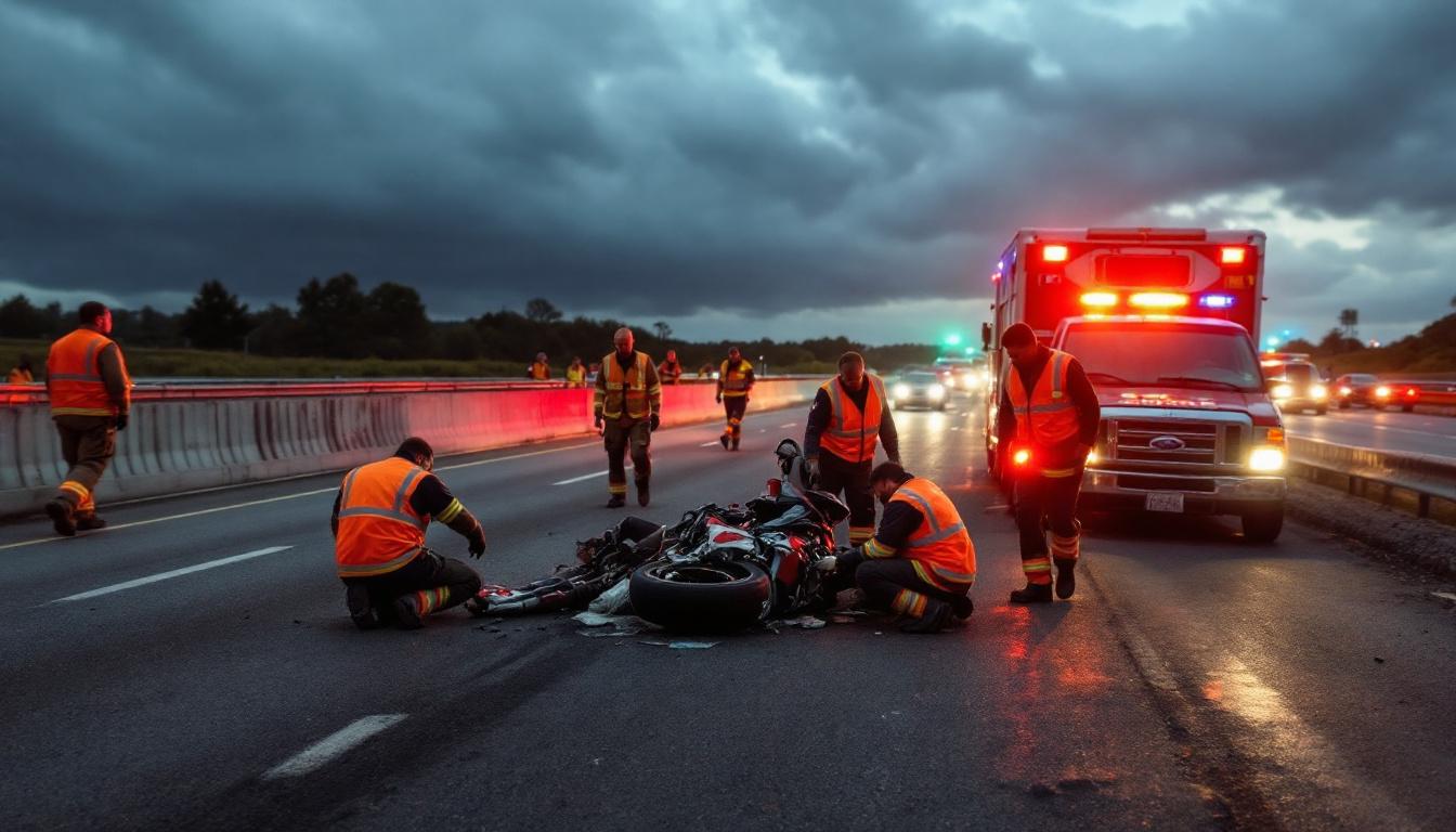 un motard a tragiquement perdu la vie lors d’un accident à dieppe. découvrez les circonstances du drame et les réactions locales dans notre article.
