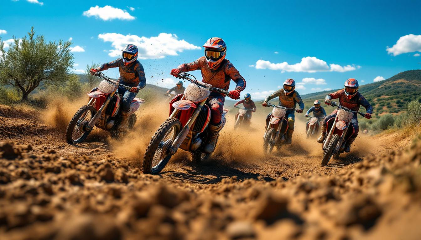 assistez au championnat d'occitanie de motocross à saint-ferriol : une compétition spectaculaire réunissant les meilleurs pilotes de la région pour des courses pleines de sensations fortes.