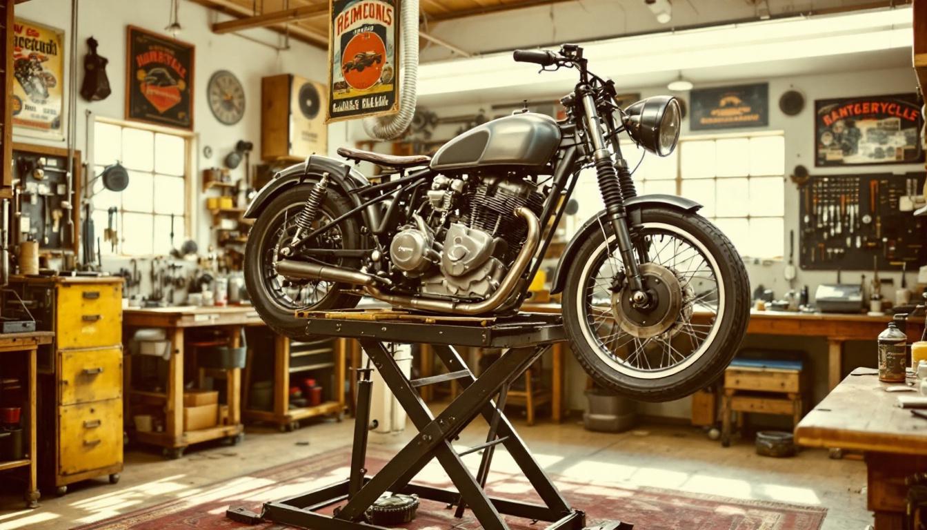 à arlay, un passionné de mécanique restaure avec soin une motocyclette vintage de 1938, redonnant vie à un joyau ancien et perpétuant l’histoire du patrimoine motorisé.