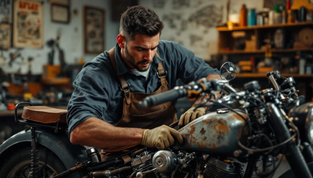découvrez comment un passionné de mécanique d'arlay restaure avec soin une motocyclette vintage de 1938, redonnant vie à un véritable trésor du patrimoine motorisé.