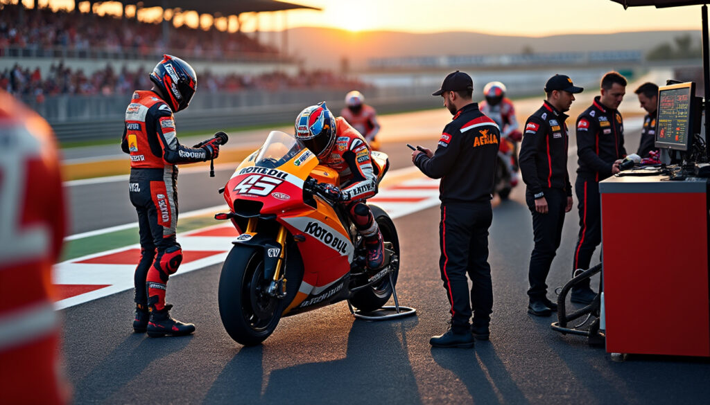 découvrez comment la motogp modernise ses procédures avec un protocole d'avant-course inspiré de la formule 1, pour plus de sécurité et de spectacle lors des départs de grand prix.