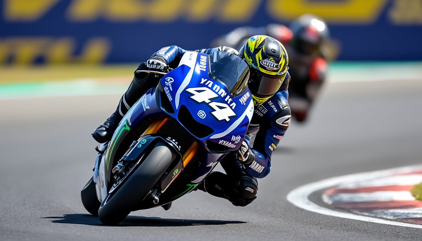 découvrez les premiers tours de roues de fernandez sur la moto yamaha v4 en motogp. un essai inaugural prometteur qui laisse entrevoir de belles perspectives pour la saison à venir.