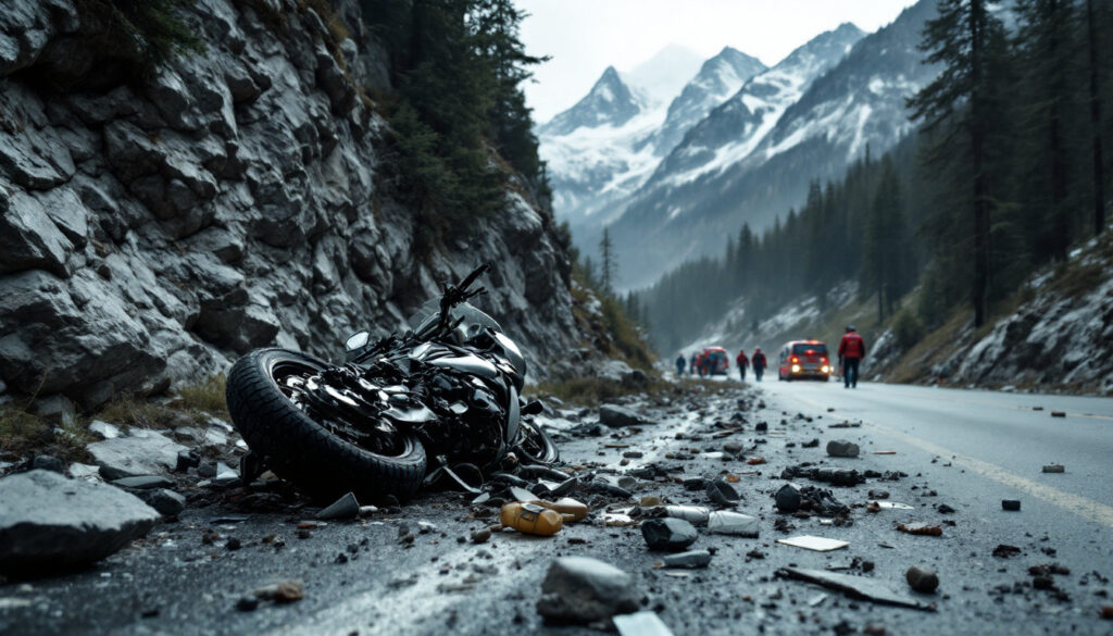un dramatique accident de moto a coûté la vie à un résident des alpes-maritimes, ce samedi, dans les alpes-de-haute-provence. découvrez les circonstances de ce tragique événement.