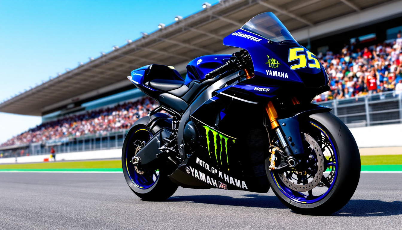 découvrez la nouvelle moto v4 révolutionnaire de yamaha, spécialement conçue pour la compétition motogp. performances exceptionnelles, technologie de pointe et innovation au service de la vitesse et de la victoire sur circuit.