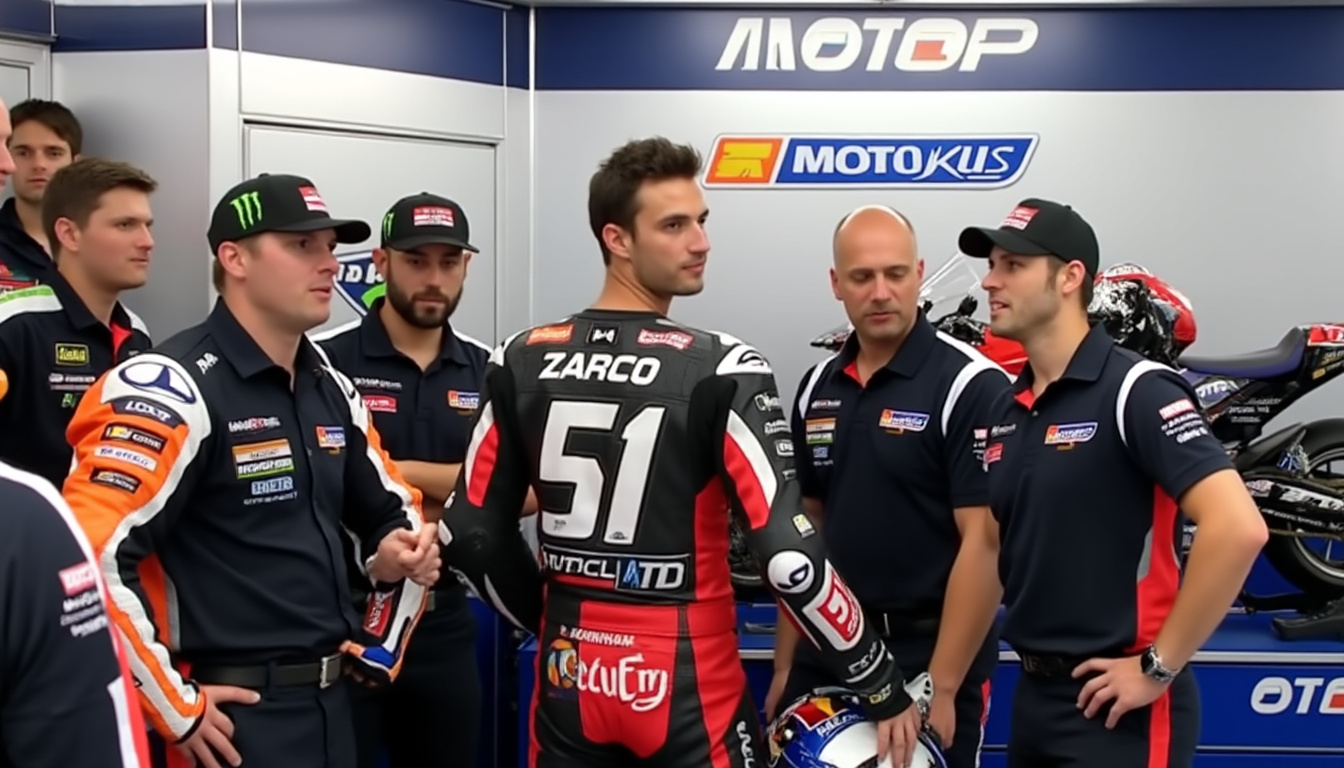 découvrez l’analyse exclusive de zarco sur sa tendance aux chutes, alors qu’il partage ses réflexions et solutions pour la saison motogp 2025.