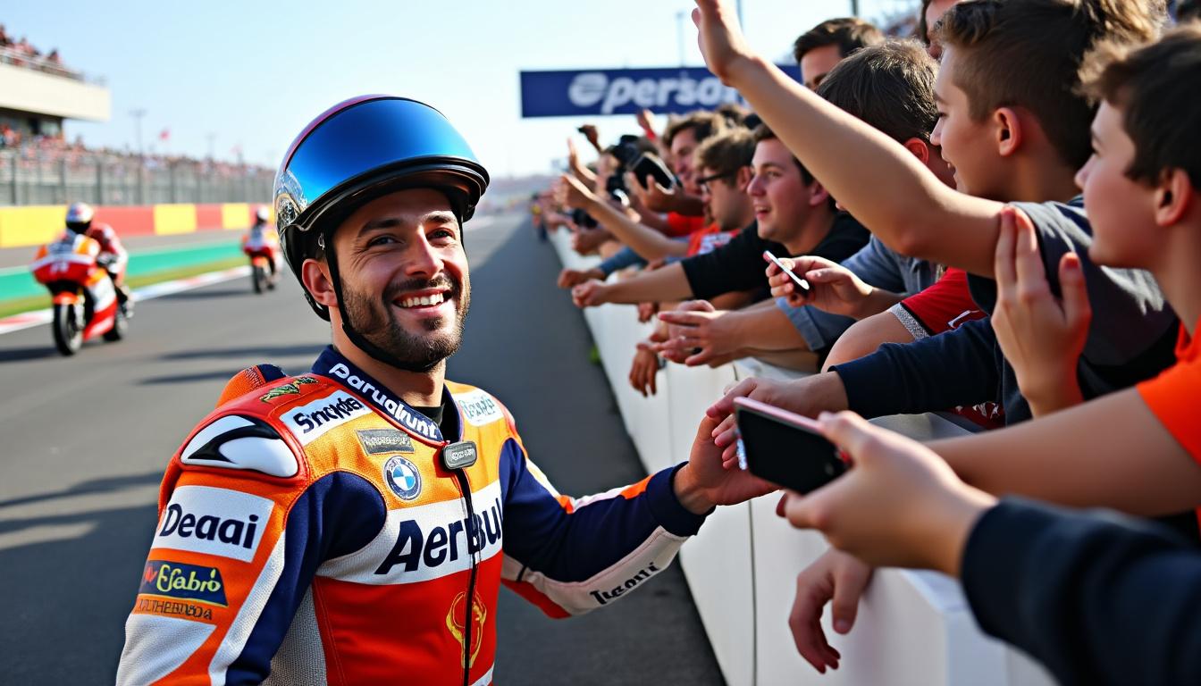 marco bezzecchi refuse d’être qualifié de « meilleur pilote » et affirme que le sommet de sa carrière reste devant lui. découvrez ses ambitions et sa confiance en l’avenir dans cette interview exclusive.
