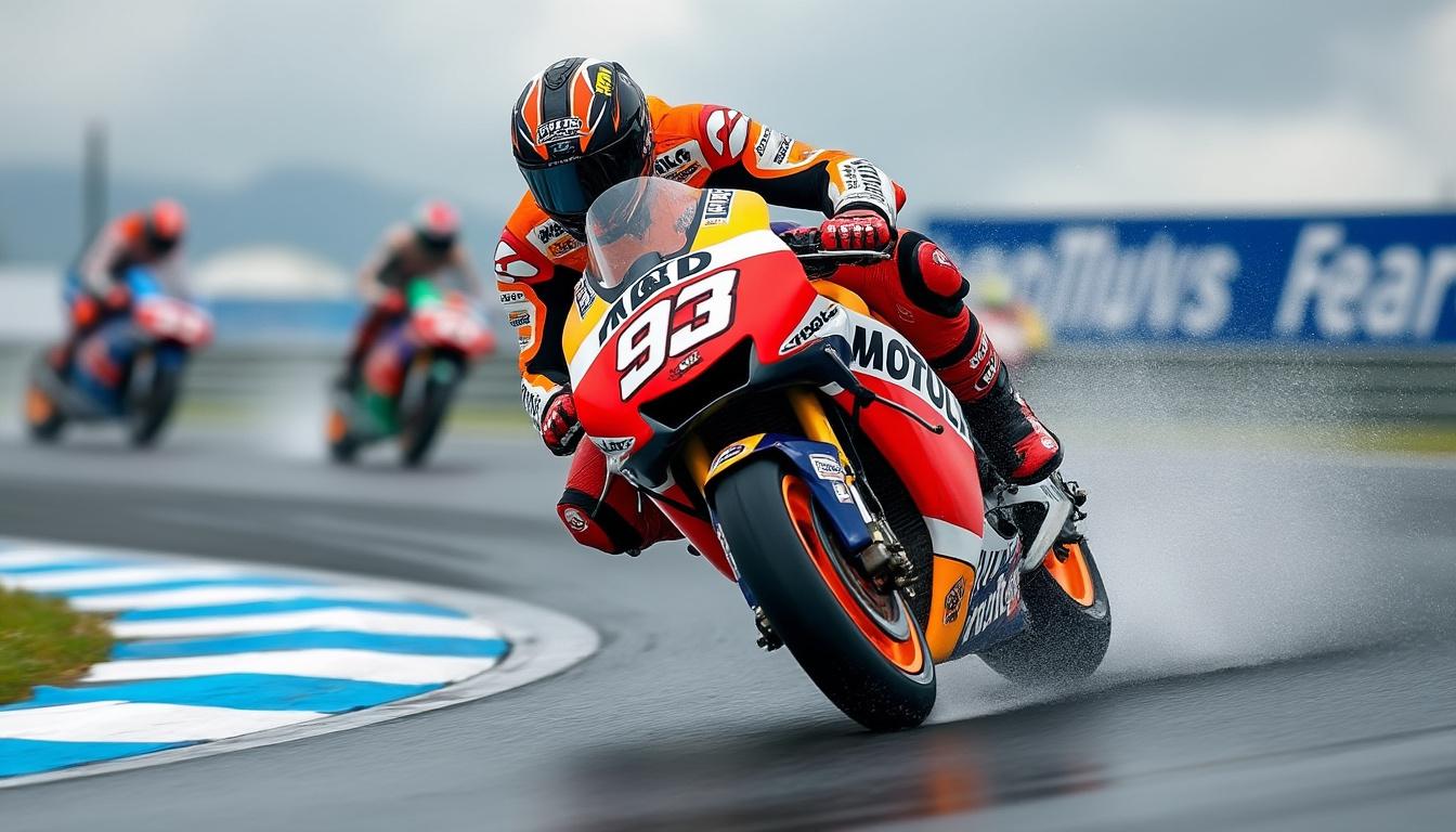 découvrez comment alex marquez a su surmonter les défis d’un vendredi compliqué pour réaliser une performance remarquable le dimanche, transformant ses difficultés en succès lors du grand prix.