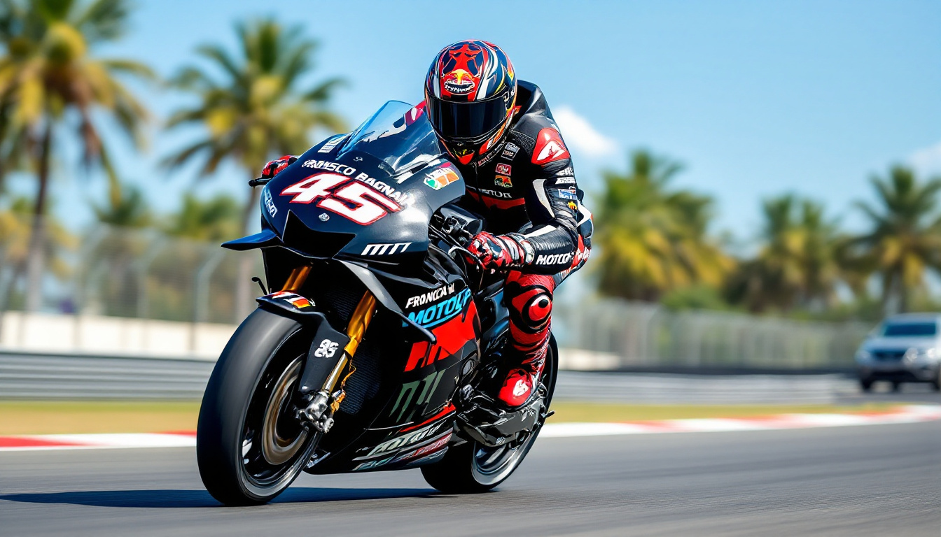 francesco bagnaia partage sa déception après la première journée du grand prix d'indonésie, expliquant que ses sensations sur la piste sont très différentes de celles ressenties lors de la course précédente au japon.