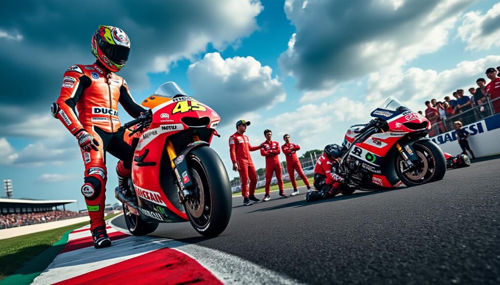 découvrez comment francesco bagnaia a brillamment repris l'avantage lors du gp de malaisie de motogp en signant la pole position. pendant ce temps, aprilia a vécu une journée noire, subissant un véritable revers lors des qualifications.