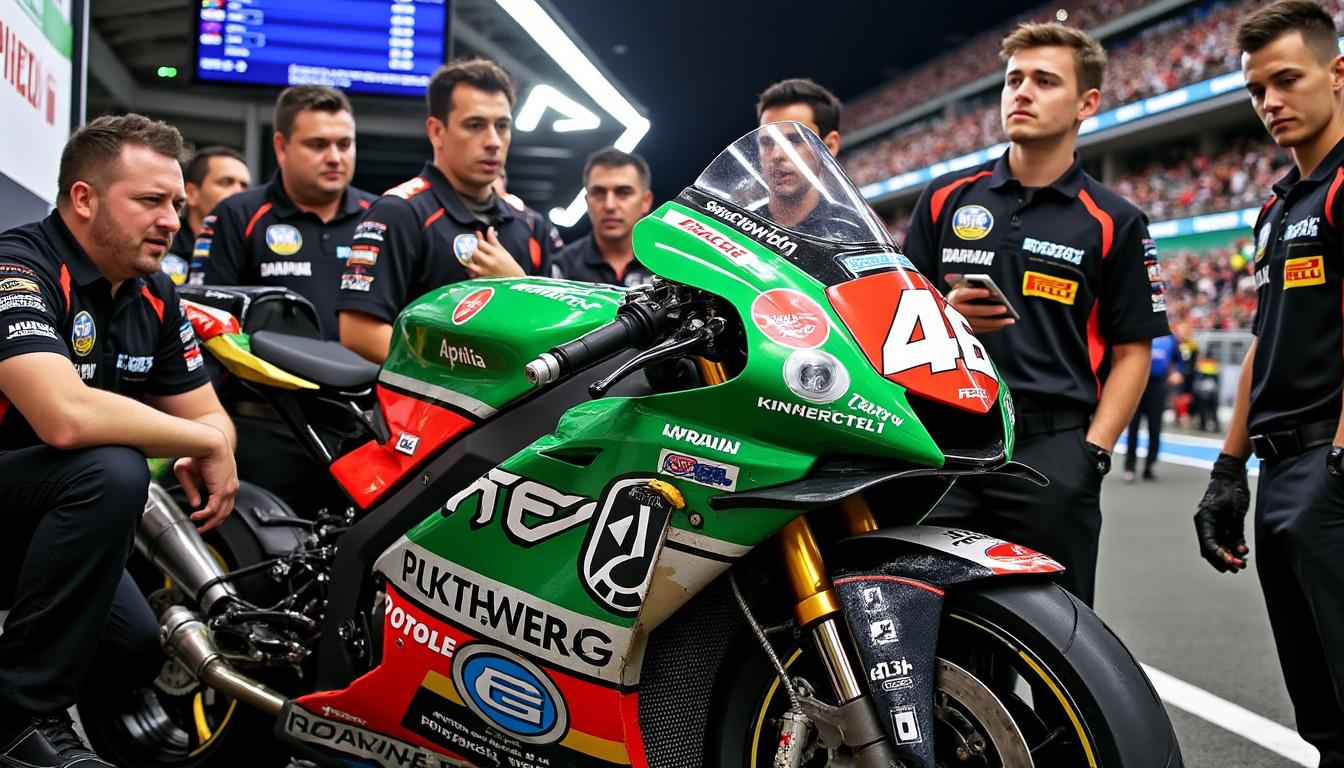 résumé du gp de malaisie motogp : bagnaia retrouve sa domination en décrochant la pole position, tandis qu’aprilia connaît une journée catastrophique. analyse des performances, rebondissements et enjeux pour la course.
